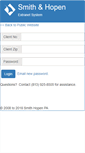 Mobile Screenshot of clientaccess.smithhopen.com